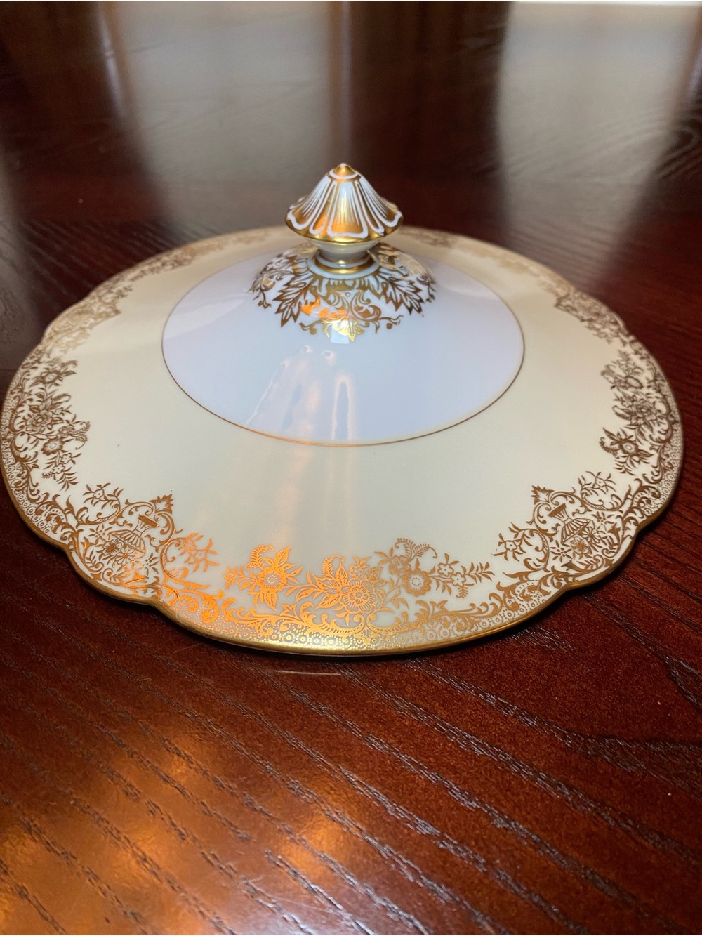 Nortike replacement lid only for covered vegetable bowl 9 inches vintage